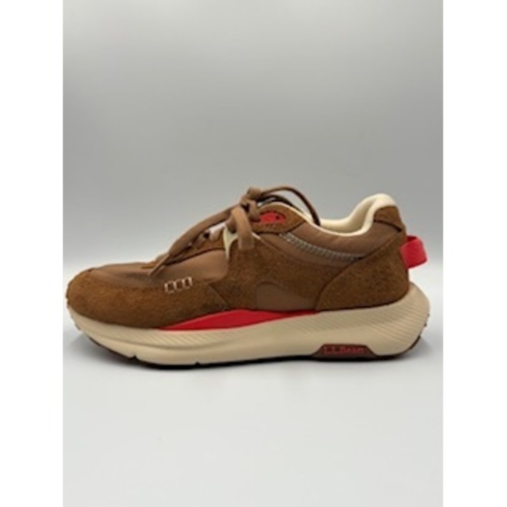 LL Bean 1985 Mountain Classic Sneakers 8.5 Saddle Brown Suede‎ Gorpcore Athletic